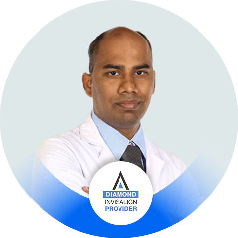 Dr. Rakesh Rao, Invisalign Diamond Partner, Tellapur dentist with 24 years experience.